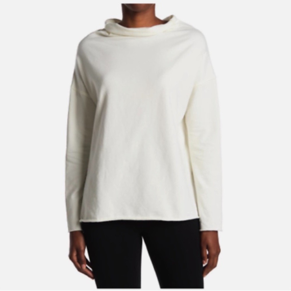 Nike Yoga White Athletic Sweater - NWT - Size XS